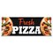 Signmission Fresh Pizza Banner Concession Stand Food Truck Single Sided B-96-30065 - alternate 1
